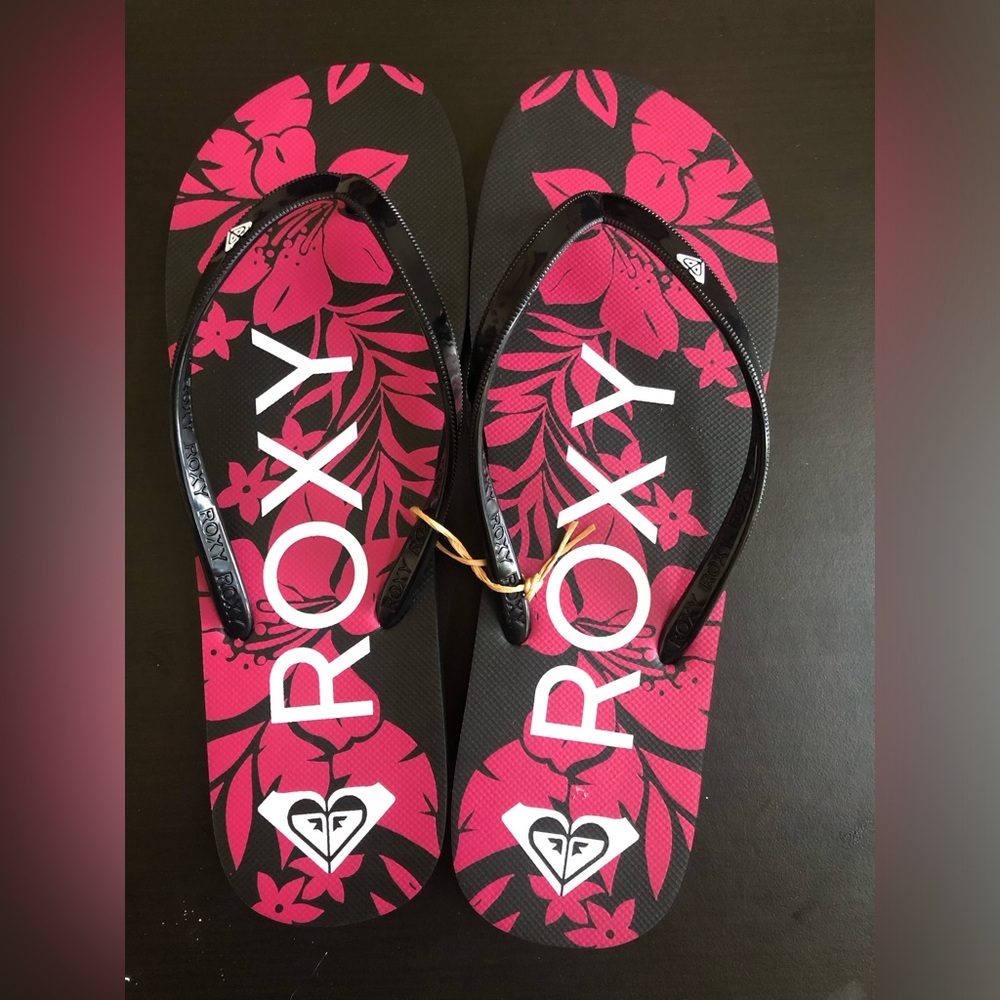 Roxy slippers/flip flops- Melon III